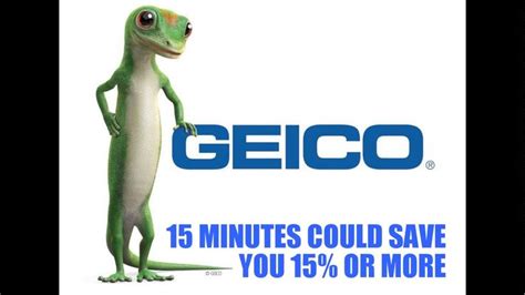 Image Result For Geico Gecko 15 Minutes Could Save You Car Insurance Life Insurance Premium