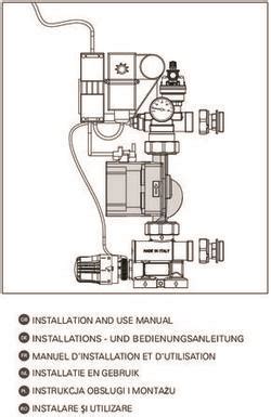 Installation And Use Manual De Installations Und