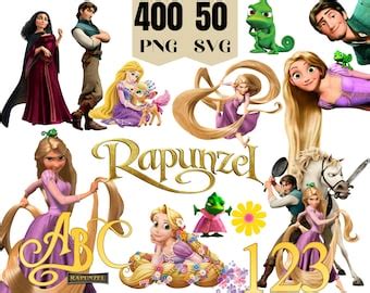 Tangled PNG Mega Bundle Tangled SVG Flynn Rider Svg Rapunzel Png