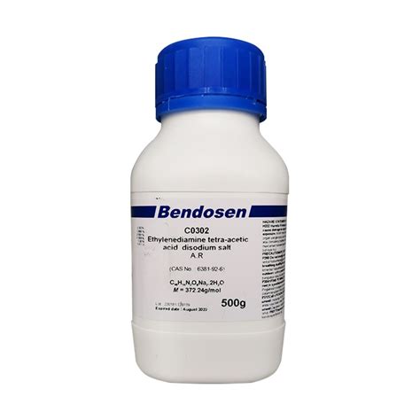 Bendosen Ethylenediamine Tetra Acetic Acid Disodium Salt Edta Cas