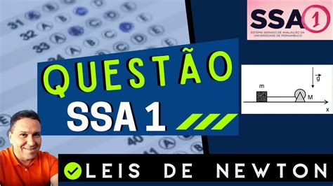 F Sica Quest O Do Ssa Upe Leis De Newton Youtube