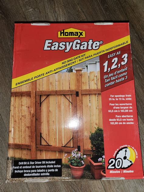 Homax Easygate 80099 No Sag Gate Kit For Sale Online Ebay