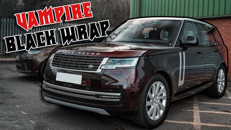 2023 Range Rover Full Colour Change Wrap YouTube