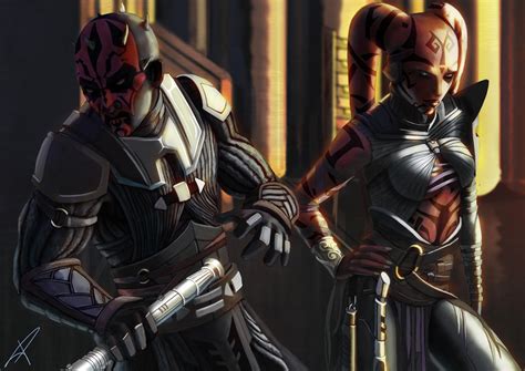 Darth Maul And Darth Talon By Darthponda On Deviantart