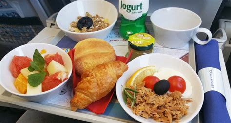 Tap Airlines Inflight Meal Review Business Class