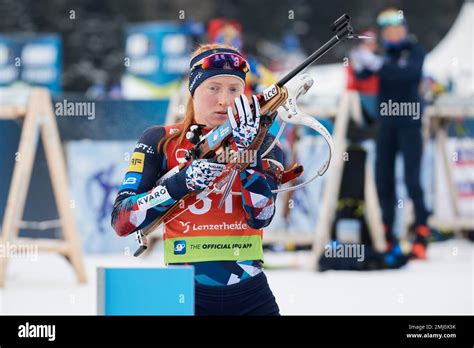 Lenzerheide Schweiz Januar Kirkeeide Maren Nor Beim Km