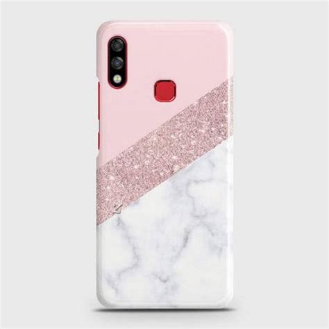 Infinix Hot Pro Cover Case Pink And White Marbel Hard Cover Design Cover Daraz Pk