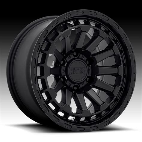 Black Rhino Raid Matte Black Custom Truck Wheels Raid Black Rhino