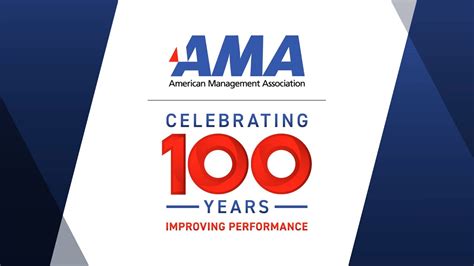 Celebrating Years The American Management Association Youtube