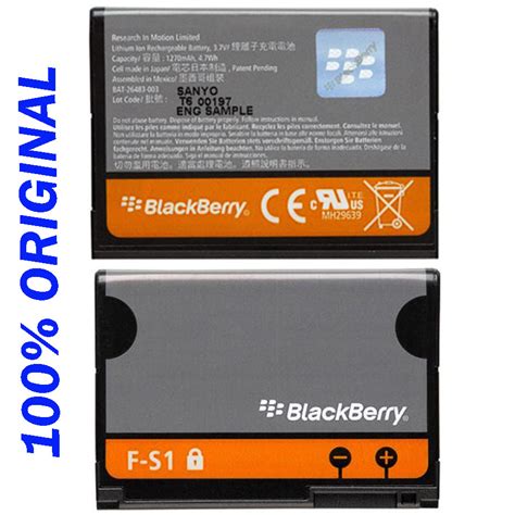 Blackberry Fs 1 Model Battery