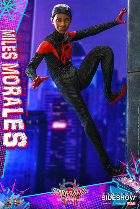 Hot Toys Spider Man Miles Morales Into The Spider Verse 1 6 Figure