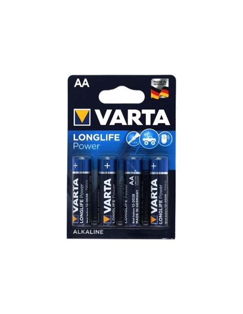 Batteria Stilo AA Alcalina Varta Longlife Power ELECTRA RM