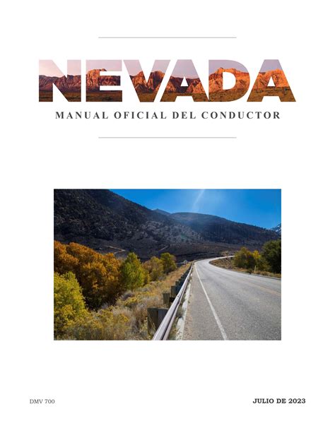 Nv Manual Del Automovilista En L Nea Dmv Test Pro