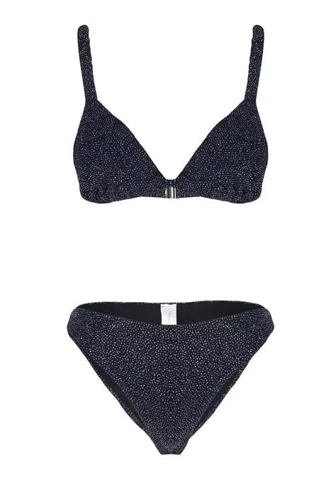 Buy Trendyol Triangle Glittery Bikini Set Online Zalora Malaysia