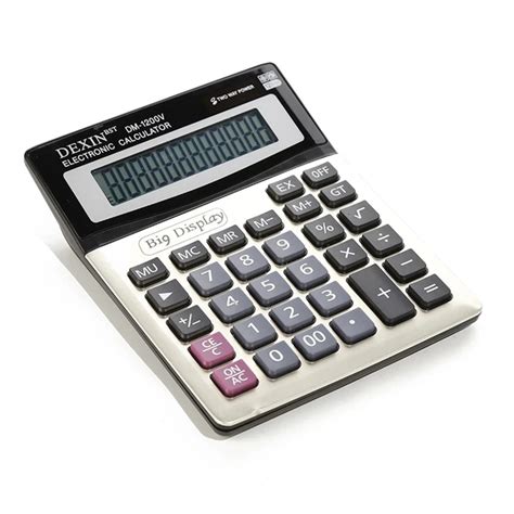 BAZIC 12 Digit Dual Power Desktop Calculator W Adjustable 50 OFF