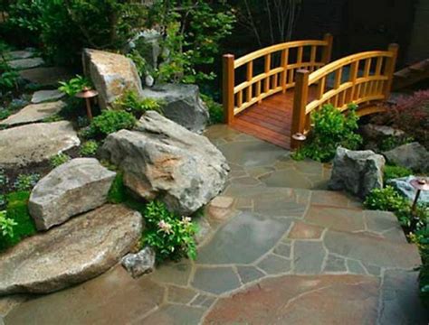 15 Beautiful Wooden garden bridges