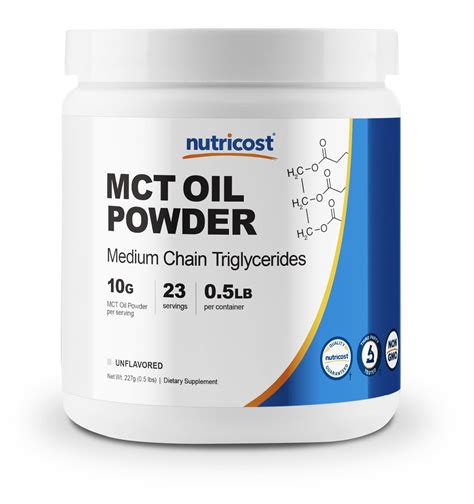 Nutricost Premium Mct Oil Powder Best For Keto Ketosis And Ketogenic