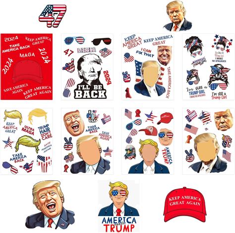 Diy Make A Face Trump Stickers 2024 Make Your Own Easy