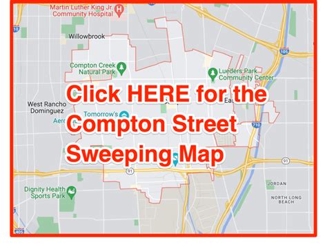 Compton Street Sweeping 2023 Schedules Maps Holidays Ticket