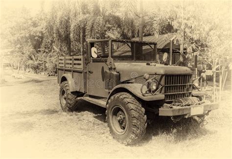 Army truck stock photo. Image of blackandwhite, truck - 95241776