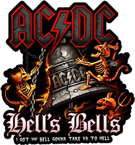 Download and share clipart about Наклейка Ac Dc - Ac Dc Hells Bells T ...