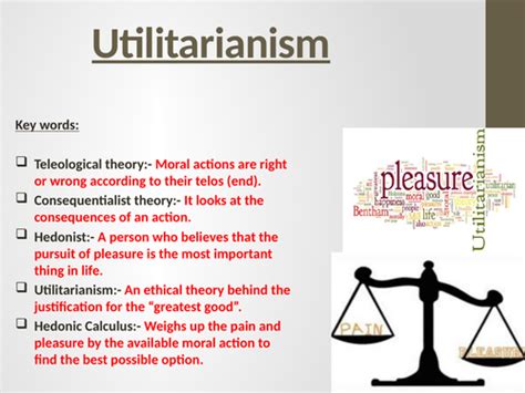 Utilitarianism Jeremy Bentham And John Stuart Mill Teaching Resources