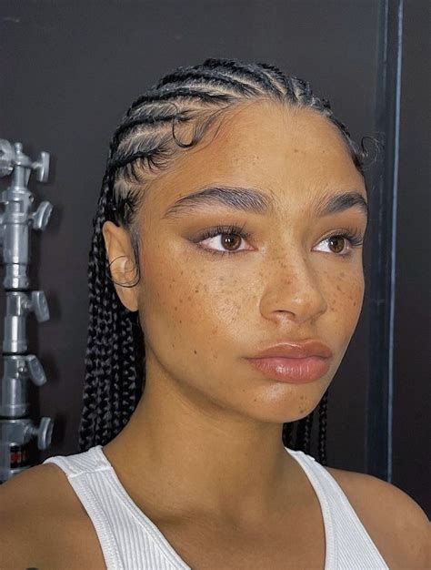 Cute Box Braids Hairstyles Braided Cornrow Hairstyles Protective