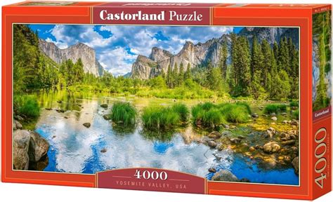 Amazon CASTORLAND 4000 Piece Jigsaw Puzzles Yosemite Valley USA