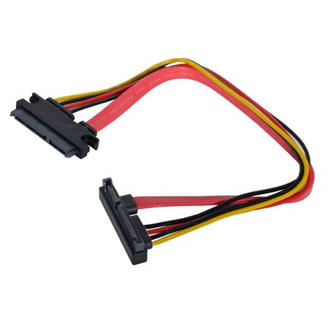 Amazon Xiwai Down Angled SATA III 3 0 7 15 22 Pin SATA Male To