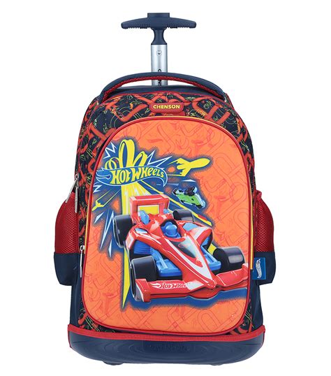 Chenson Mochila Escolar Con Ruedas Hot Wheels Ni O El Palacio De Hierro