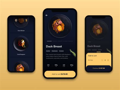 Dribbble Food App Ui Png By Tasin Opacity Labs