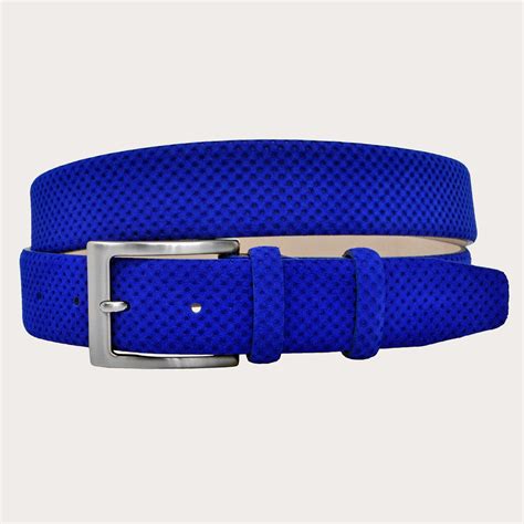 Brucle Royal Blue Belt Italian Craftsmanship Elegance