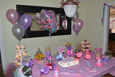 Cupcake Candy Table We Did For An Abby Cadabby Birthday Party The