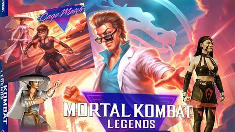 Mortal Kombat Legends Cage Match Box Cover Revealed Ashrah Kia