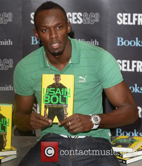 Usain Bolt Usain Bolt Signs His Official Autobiography Faster Than