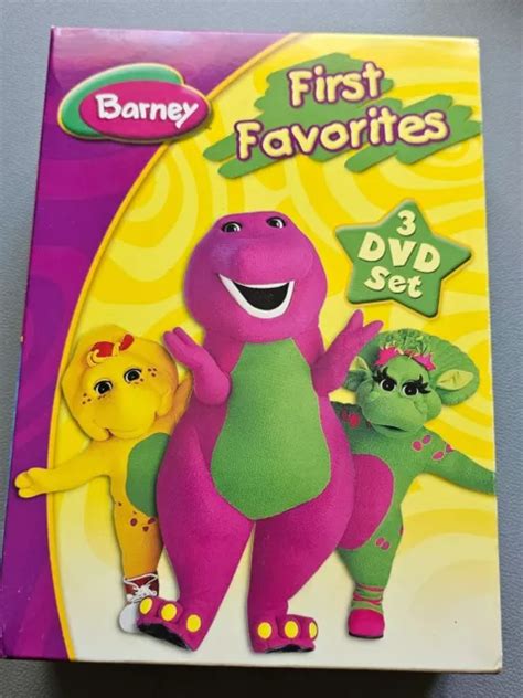 BARNEY - EARLY Learning 3-Pack (DVD, 2005, 3-Disc Set) £28.30 - PicClick UK