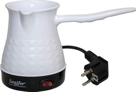 Sonifer SF-3524 Ηλεκτρικό Μπρίκι 1000W με Χωρητικότητα 300ml White ...