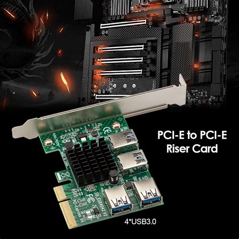 Pci E To Pci E Adapter Turn Pci Express Slot X To X X Usb