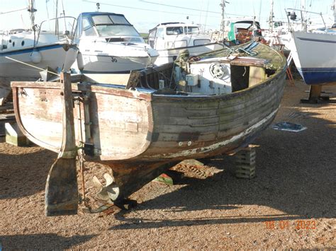 Classic Wooden Fishing Boat 1960 10m Kent Boatshop24