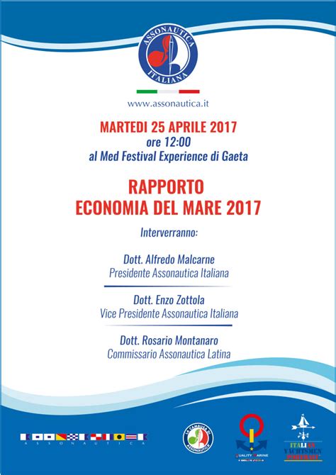 Rapporto Economia Del Mare 2017 Assonautica Italiana