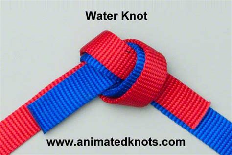 Water Knot How To Tie The Water Knot