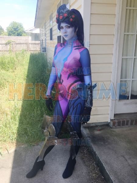 Widowmaker Costume Overwatch Game Girl Cosplay Suit