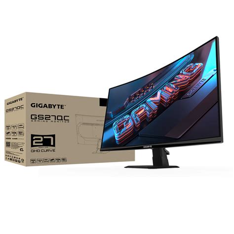 Monitor Gamer Gigabyte Gs Qc Pol Quad Hd Curvo Hz Ms