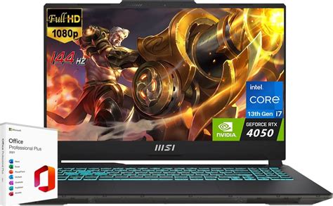 Brandclub - MSI Cyborg 15 Gaming Laptop, with Microsoft Office Lifetime ...