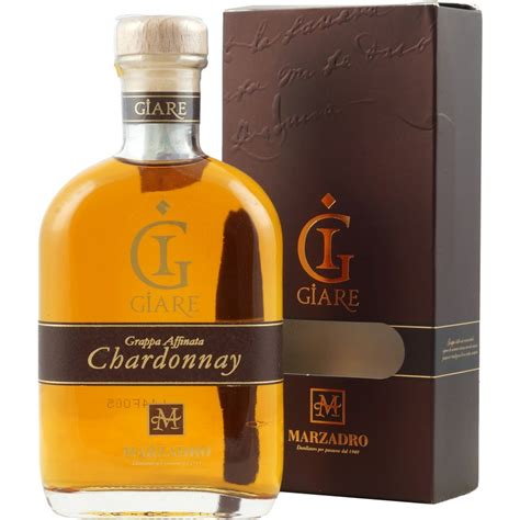 Giare Grappa Chardonnay 0 7L 45 vol ELITA Alkohole Świata