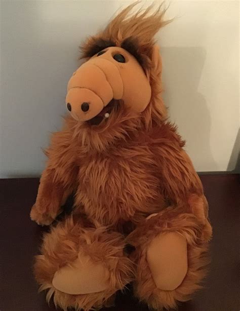 Vintage Large Alf Doll 1986 Tv Character Brown Alien From Etsy Alf