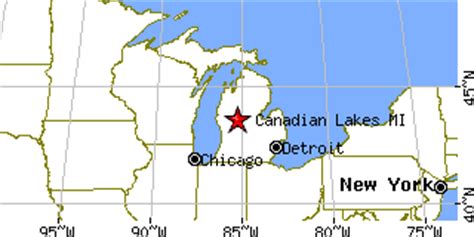 Canadian Lakes, Michigan (MI) ~ population data, races, housing & economy