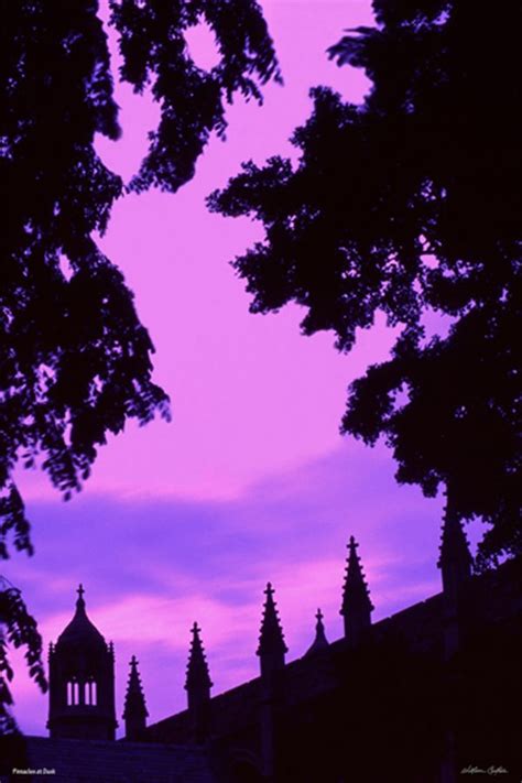 Pinnacles At Dusk Art By William Castner