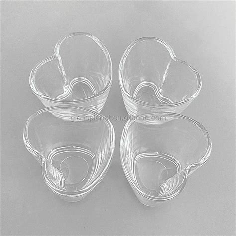 Korean Soju Shot Glass 1 5 Oz Heart Shaped Shot Glass For Soju Whiskey