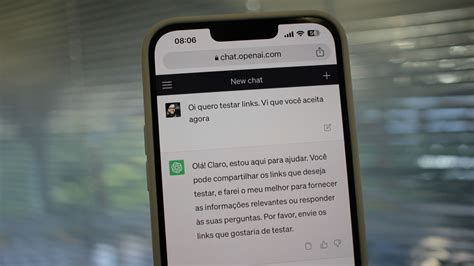 ChatGPT Agora Permite O Compartilhamento De Links Das Suas Conversas